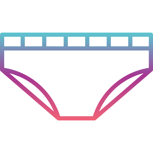 ondergoed Generic gradient outline icoon