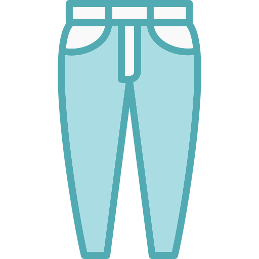 Jeans Generic color lineal-color icon
