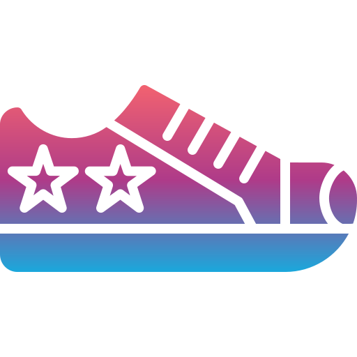 Sneakers Generic gradient fill icon
