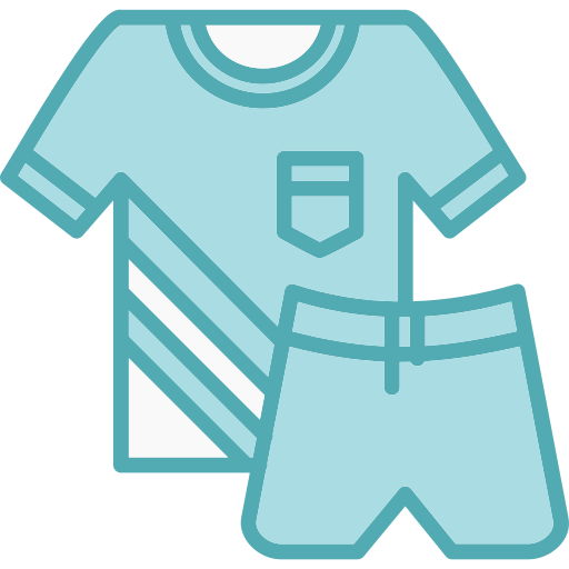 abbigliamento sportivo Generic color lineal-color icona