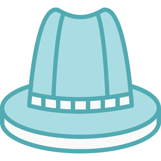 Top Hat Generic color lineal-color icon