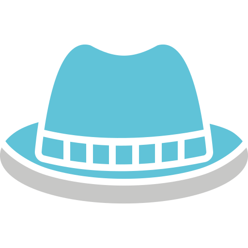 fedora Generic color fill icono