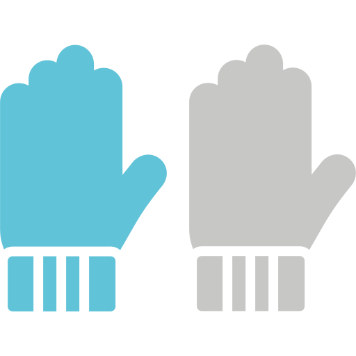 手袋 Generic color fill icon
