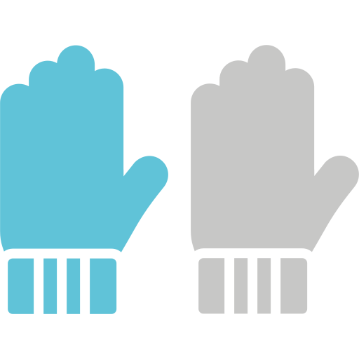 Gloves Generic color fill icon