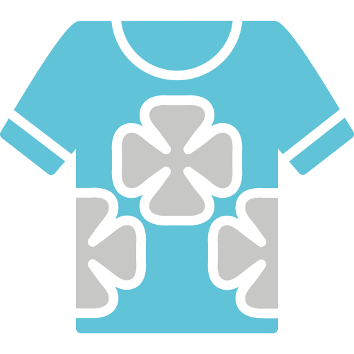 アロハシャツ Generic color fill icon