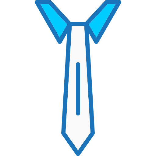 Tie Generic color lineal-color icon