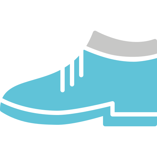 scarpe Generic color fill icona