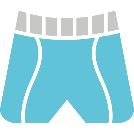Swim shorts Generic color fill icon