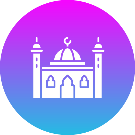 moschea Generic gradient fill icona