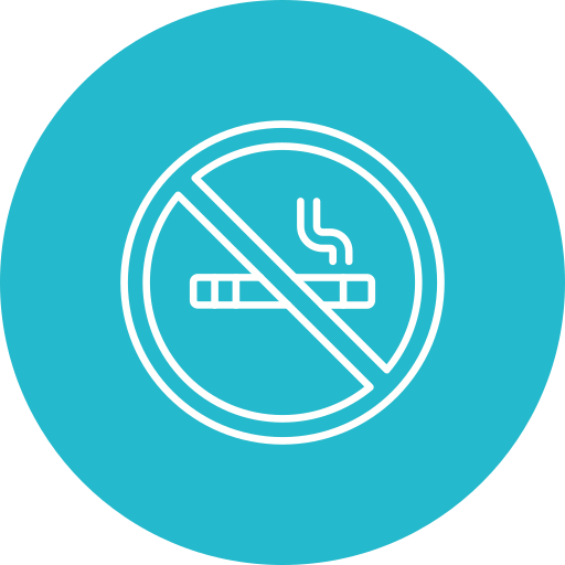 No smoking Generic color fill icon