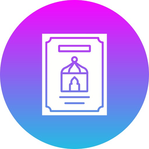 Poster Generic gradient fill icon