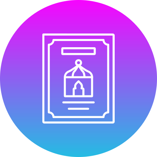 poster Generic gradient fill icon