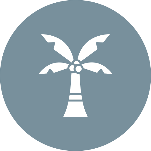 Palm tree Generic color fill icon