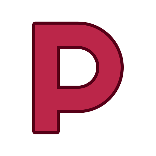 litera p Generic color lineal-color ikona
