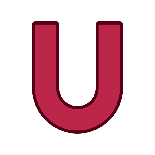 Letter u Generic color lineal-color icon