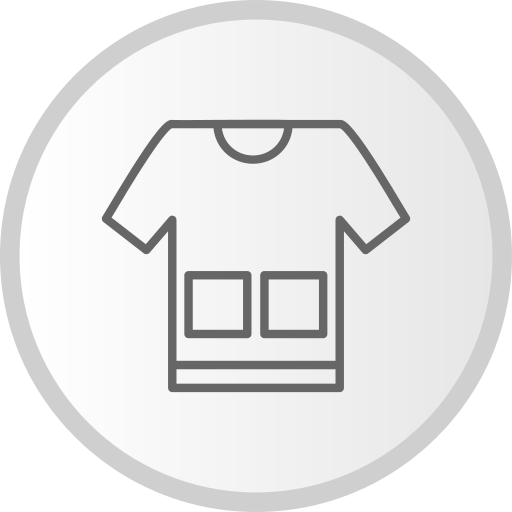 Tshirt Generic gradient fill icon