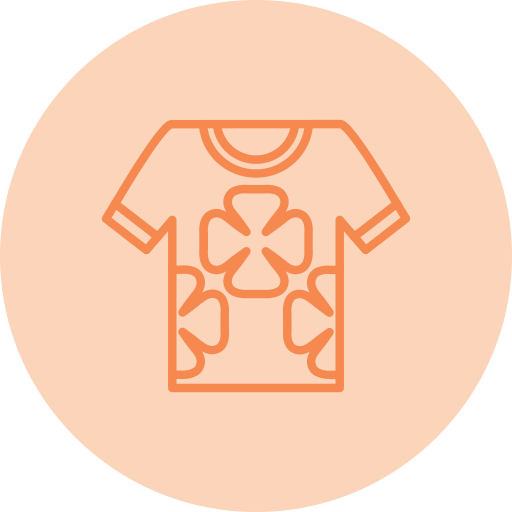 Hawaiian shirt Generic color fill icon
