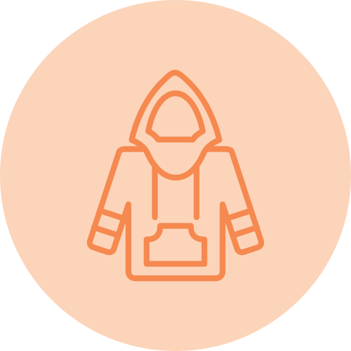 Hoodie Generic color fill icon