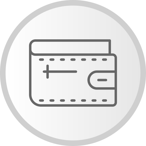 portfel Generic gradient fill ikona