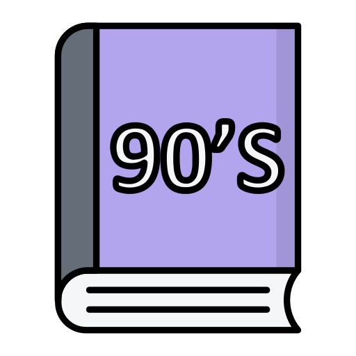 jaren 90 Generic color lineal-color icoon