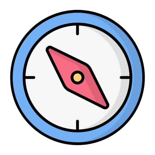 Compass Generic color lineal-color icon
