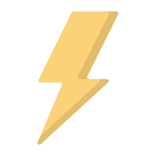 Flash Generic color fill icon
