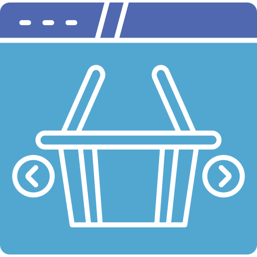 e-commerce Generic color fill icona