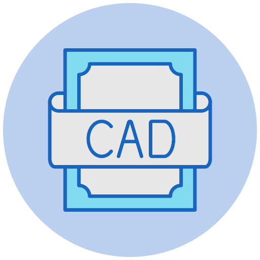 Cad Generic color lineal-color icon