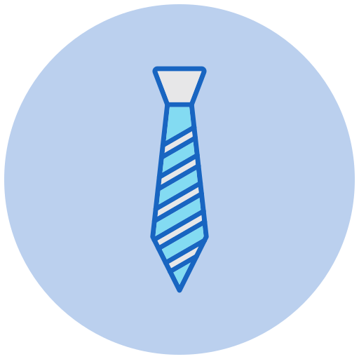 cravate Generic color lineal-color Icône