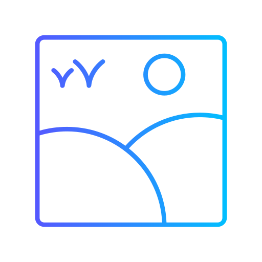 사진 Generic gradient outline icon