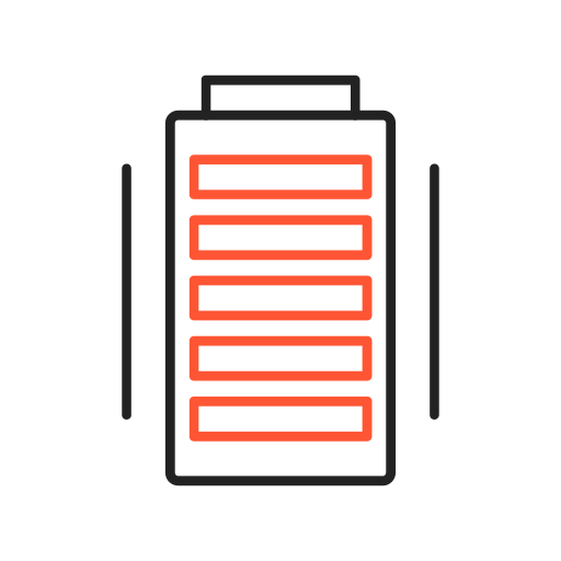 bateria llena Generic color outline icono