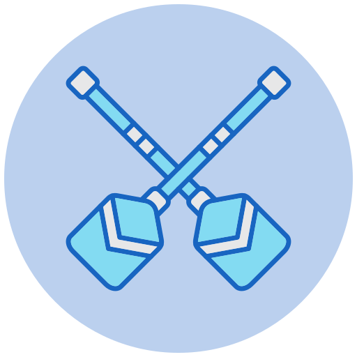 Oars Generic color lineal-color icon