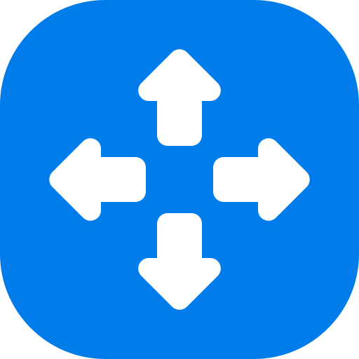 Four arrows Generic color fill icon