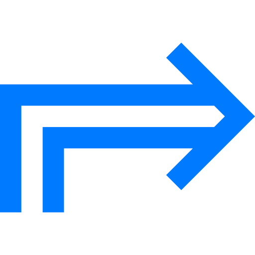 freccia destra Vitaliy Gorbachev Blue icona