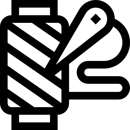 Катушка ниток Basic Straight Lineal иконка