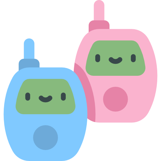 babyphone Kawaii Flat icon