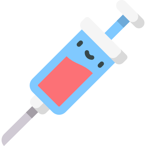 Vaccine Kawaii Flat icon