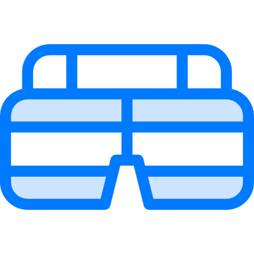 des lunettes de soleil Vitaliy Gorbachev Blue Icône