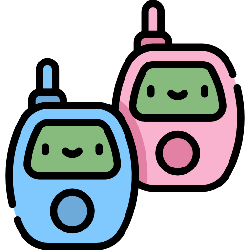 Baby monitor Kawaii Lineal color icon
