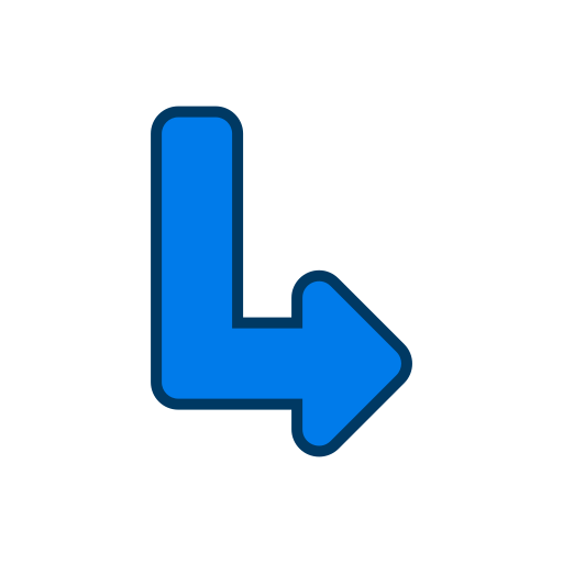 Turn right  Generic color lineal-color icon