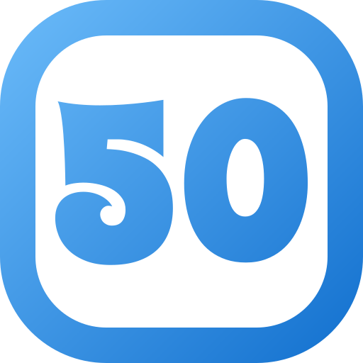 50 Generic gradient fill icona