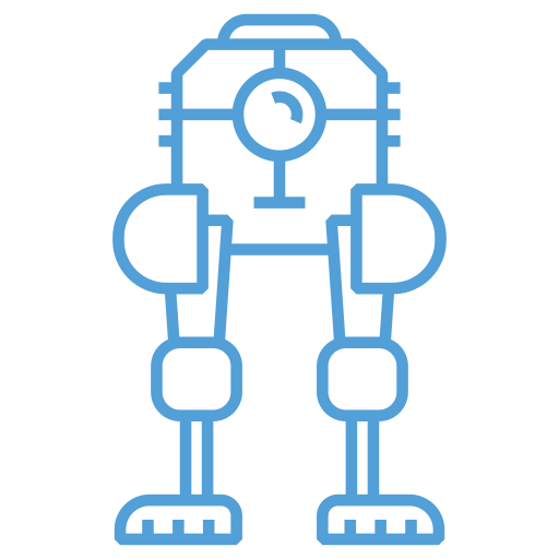 Робот-помощник Generic color outline иконка