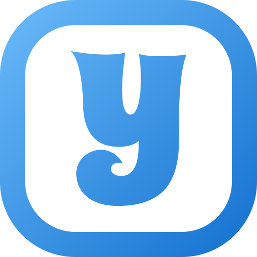 文字y Generic gradient fill icon
