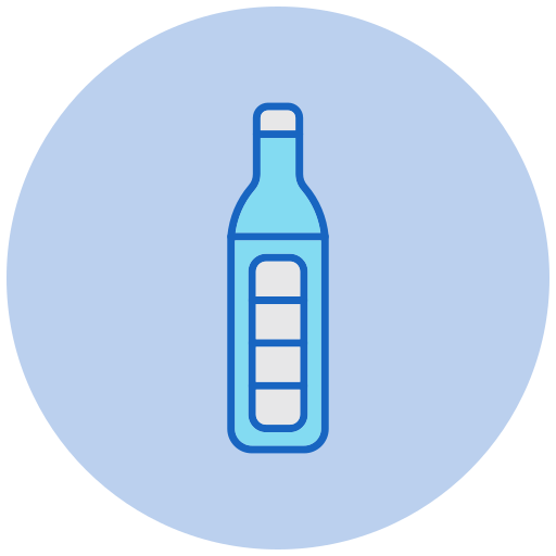 flasche Generic color lineal-color icon