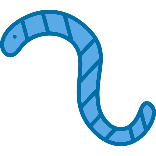 würmer Generic color lineal-color icon