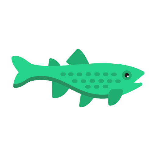 Trout Generic color fill icon