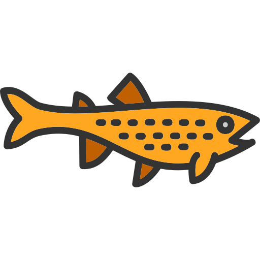 Trout Generic color lineal-color icon