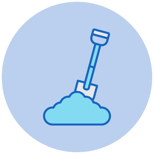 Shovel Generic color lineal-color icon