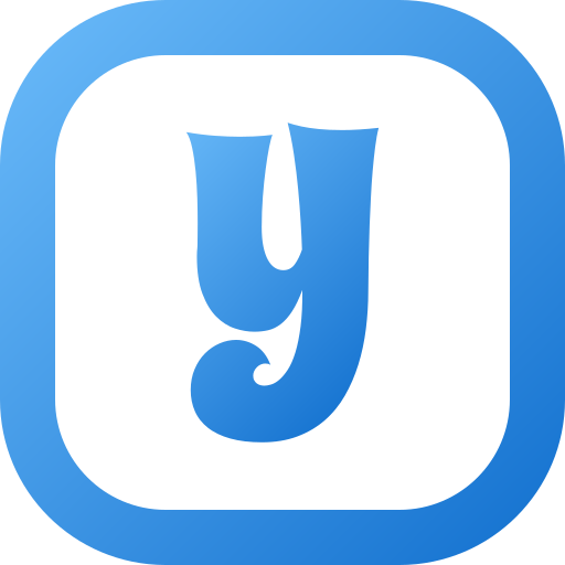 Буква у Generic gradient fill иконка
