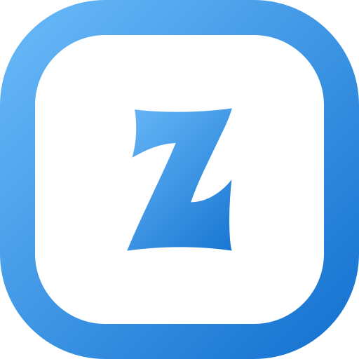 文字z Generic gradient fill icon